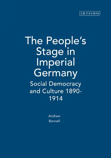 Cover of The People's Stage in Imperial Germany