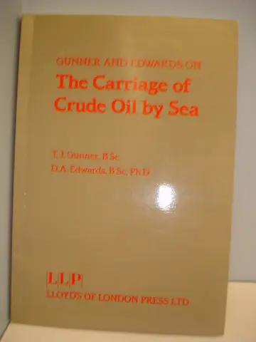 Cover of On the Carriage of Crude Oil by Sea