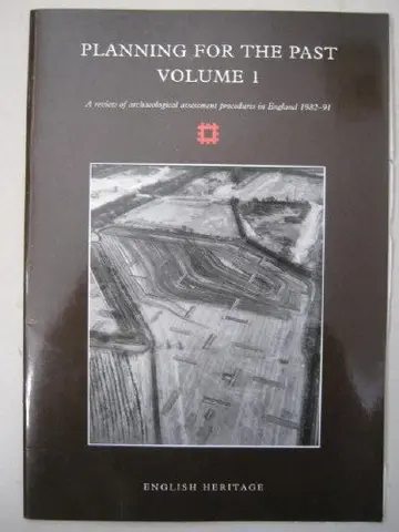 Cover of Planning for the Past. A Review of Archaeological