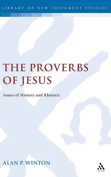 Cover of The Proverbs of Jesus