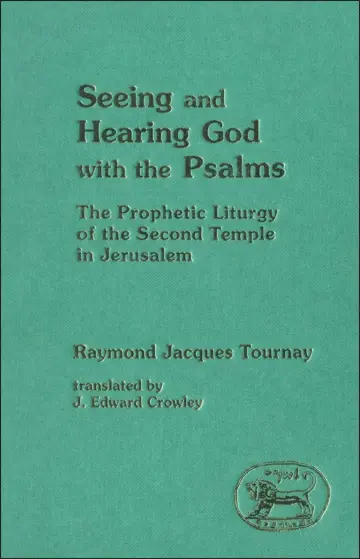 Cover of Seeing and Hearing God in the Psalms