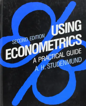 Cover of Using Econometrics