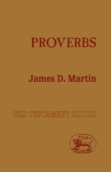 Cover of Proverbs