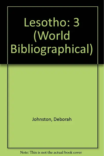 Cover of Lesotho
