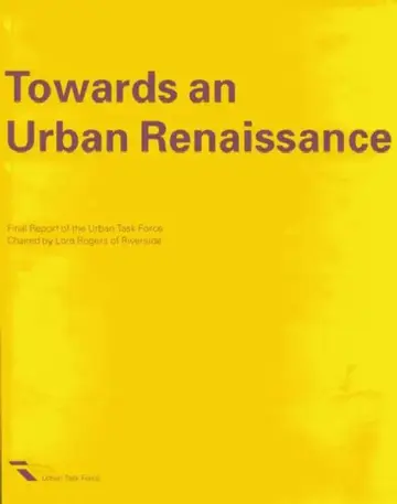Cover of Towards an Urban Renaissance