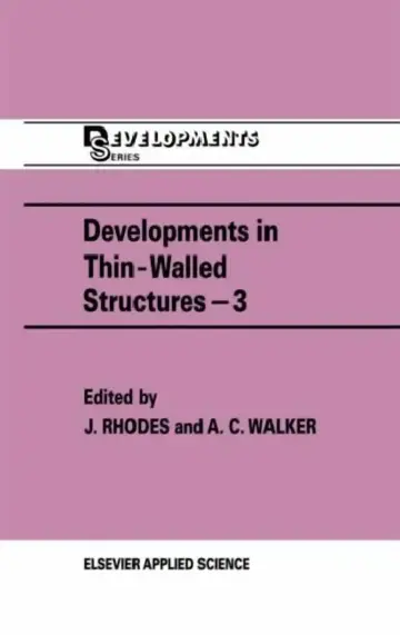 Cover of Developments in Thin-Walled Structures - 3