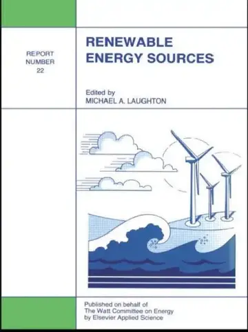 Cover of Renewable Energy Sources