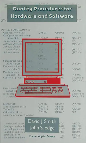 Cover of Quality Procedures for Hardware and Software