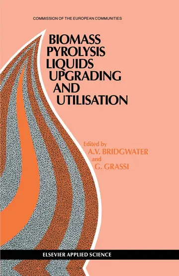 Cover of Biomass Pyrolysis Liquids Upgrading and Utilization