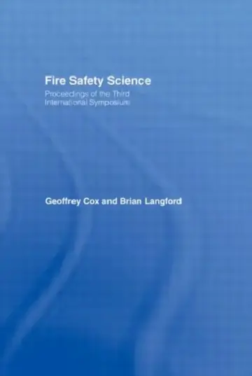 Cover of Fire Safety Science