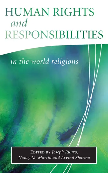 Cover of Human Rights and Responsibilities in the World Religions