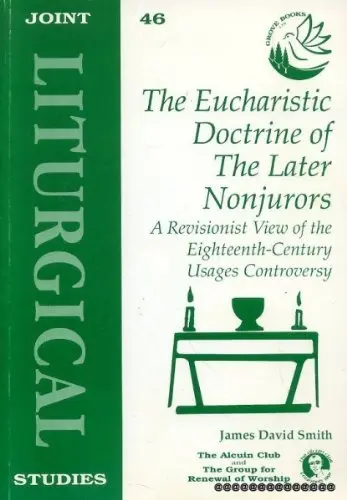 Cover of Eucharistic Doctrine of the Later Non Jurors
