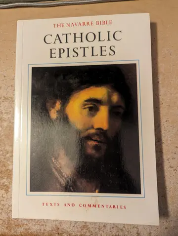 Cover of Catholic Epistles (The Navarre Bible