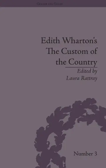 Cover of Edith Wharton's the Custom of the Country