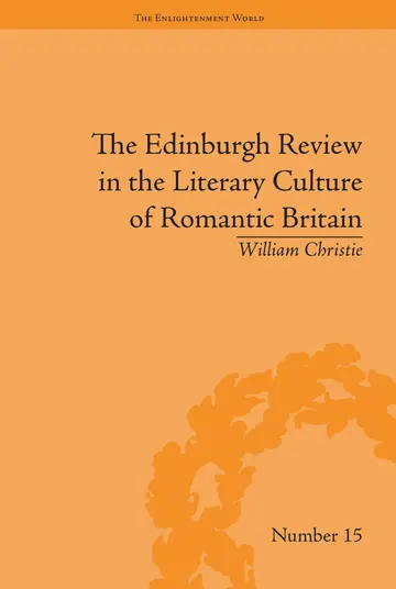 Cover of The Edinburgh Review in the Literary Culture of Romantic Britain