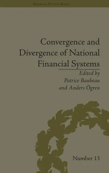 Cover of Convergence and Divergence of National Financial Systems