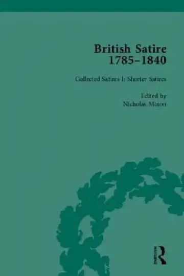 Cover of British Satire, 1785-1840