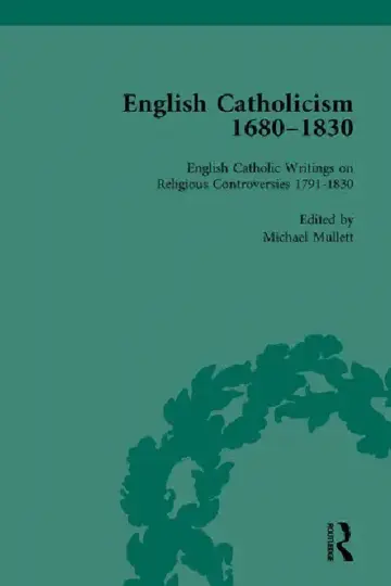 Cover of English Catholicism, 1680-1830