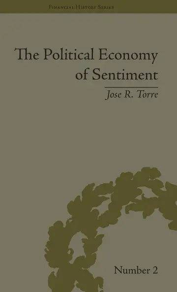 Cover of The Political Economy of Sentiment