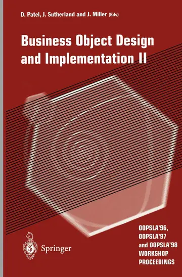 Cover of Business Object Design and Implementation II
