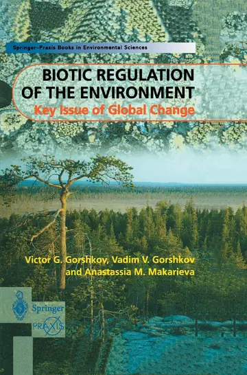 Cover of Biotic Regulation of the Environment