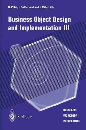 Cover of Business Object Design and Implementation III