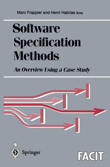 Cover of Software Specification Methods