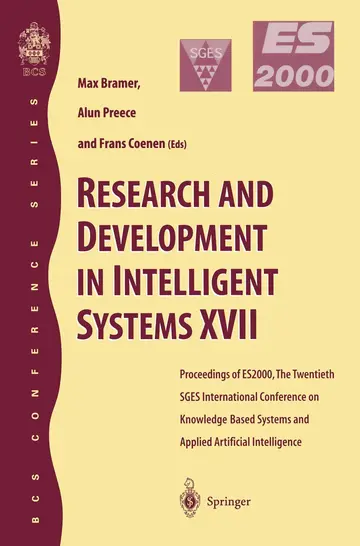 Cover of Research and Development in Intelligent Systems XVII