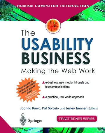 Cover of The Usability Business