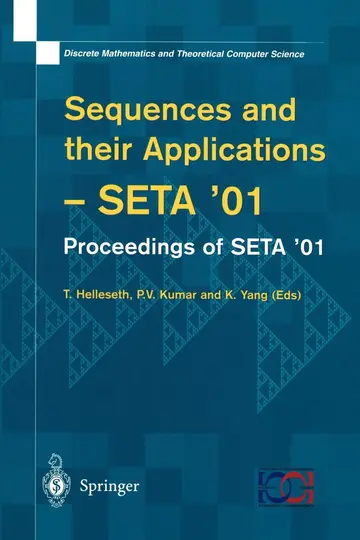 Cover of Sequences and Their Applications