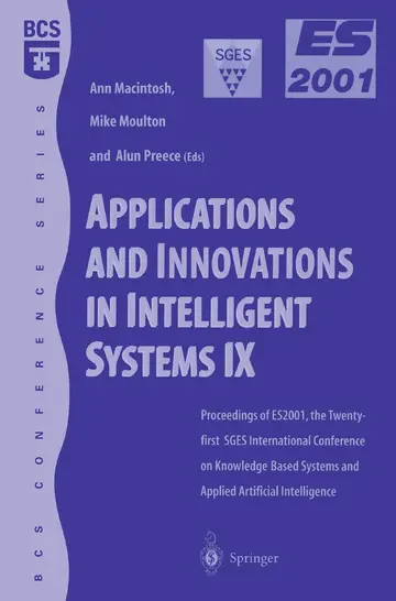 Cover of Applications and Innovations in Intelligent Systems IX