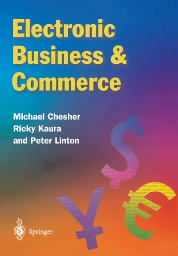 Cover of Electronic Business & Commerce
