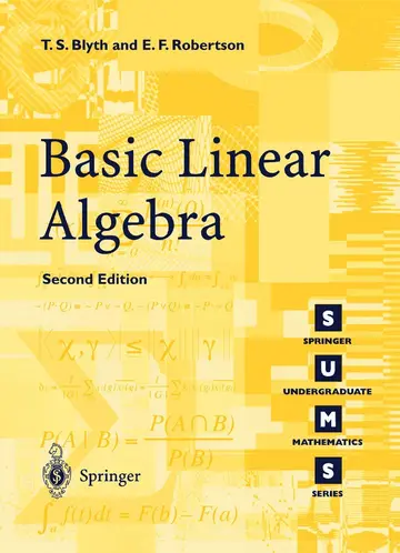 Cover of Basic Linear Algebra