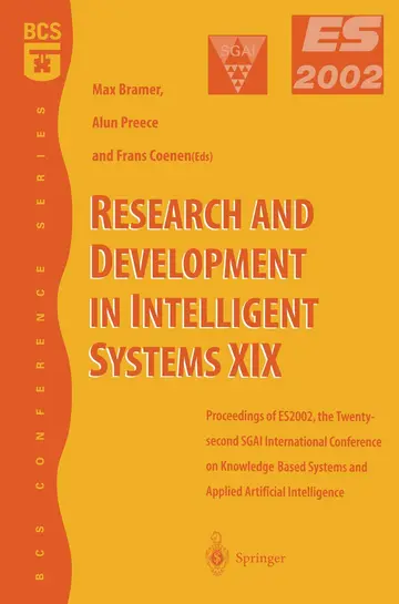 Cover of Research and Development in Intelligent Systems XIX