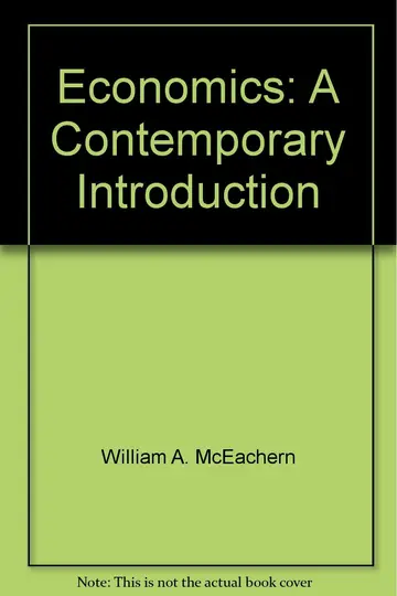 Cover of Economics A Contemporary Introduction