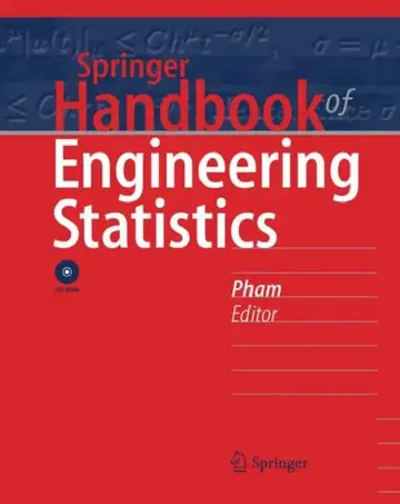 Cover of Springer Handbook of Engineering Statistics [With CDROM]