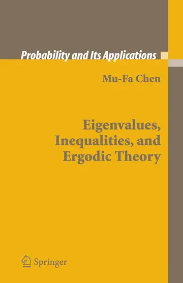 Cover of Eigenvalues, Inequalities, and Ergodic Theory