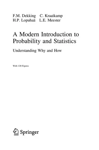 Cover of A Modern Introduction to Probability and Statistics