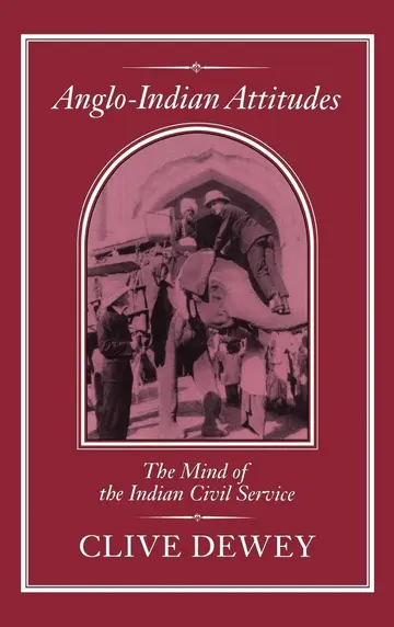 Cover of Anglo-Indian Attitudes