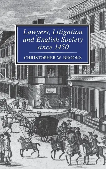 Cover of Lawyers, Litigation and English Society Since 1450