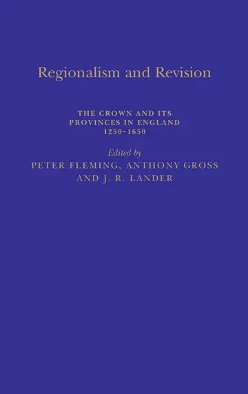 Cover of Regionalism and Revision