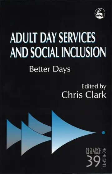 Cover of Adult Day Services and Social Inclusion
