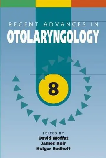 Cover of Recent Advances in Otolaryngology 8