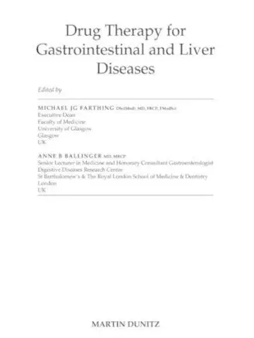 Cover of Drug Therapy for Gastrointestinal Disease