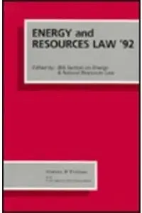 Cover of Energy and Resources Law '92