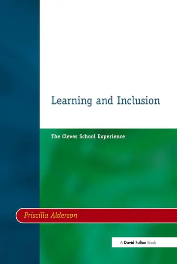 Cover of Learning and Inclusion