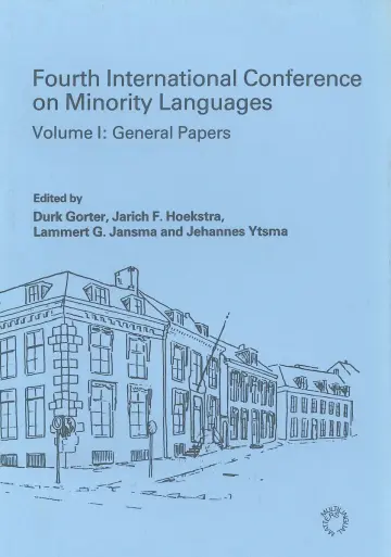 Cover of Minority Language Conference (4th)