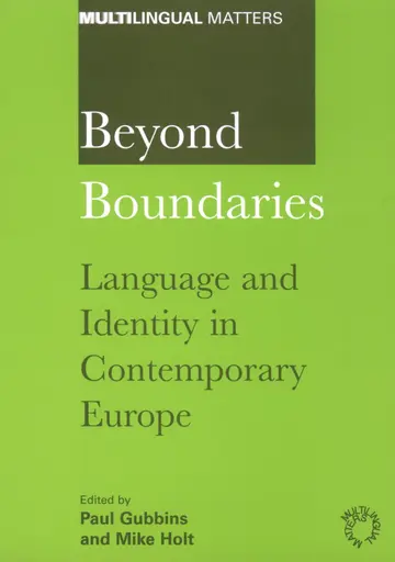 Cover of Beyond Boundaries Lang & Identity in Co