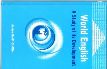 Cover of World English Study of Its Development
