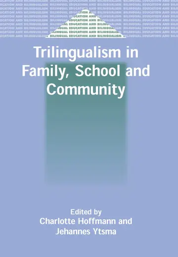 Cover of Trilingualism in Family, School, and Community